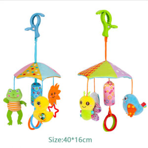 Baby toy cartoon hanging umbrella that can rotate