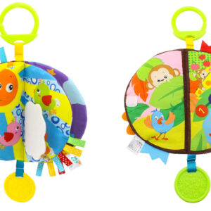 Baby Colorful Fun Learning Round Cloth Book