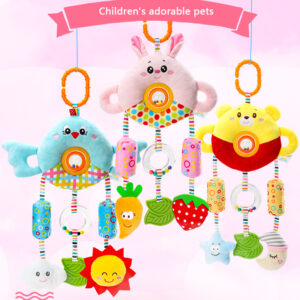 Infant soothing animal toys