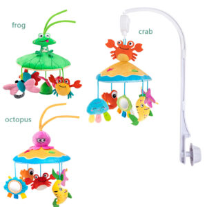 Rotating animal Toys with Music for Newborns