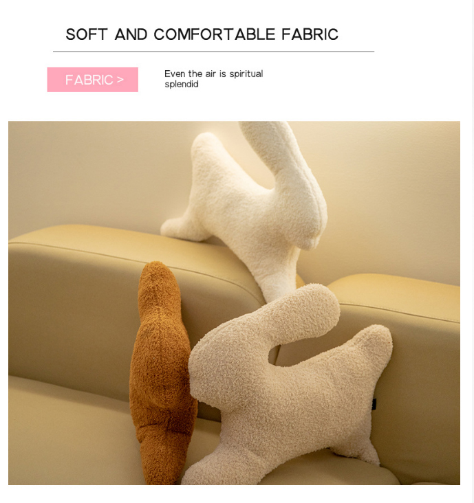 Cute Rabbit Plush Pillow - Image 8
