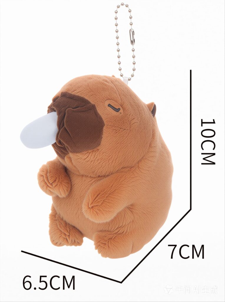 Runny Nose Capybara Plush Toy