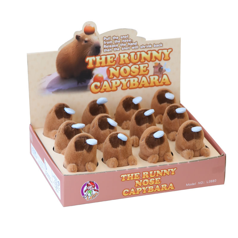 Runny Nose Capybara Plush Toy - Image 2