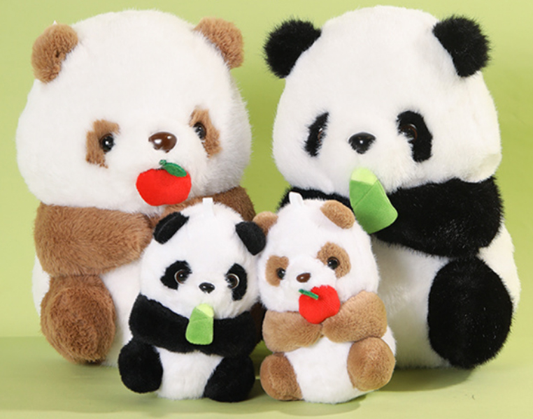 Foodie Animals Plush Toy - Elephant & Panda - Image 8