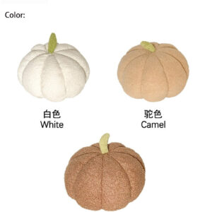Soft Pumpkin Plush Pillow