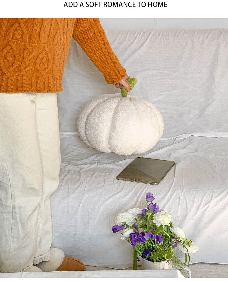Soft Pumpkin Plush Pillow - Image 7