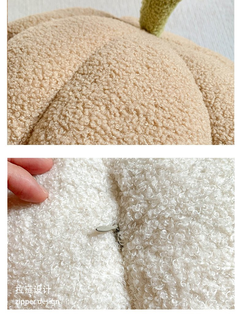 Soft Pumpkin Plush Pillow - Image 9
