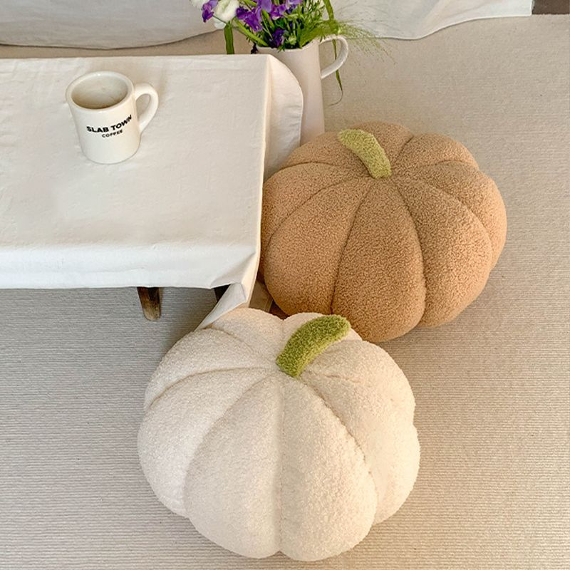 Soft Pumpkin Plush Pillow - Image 2