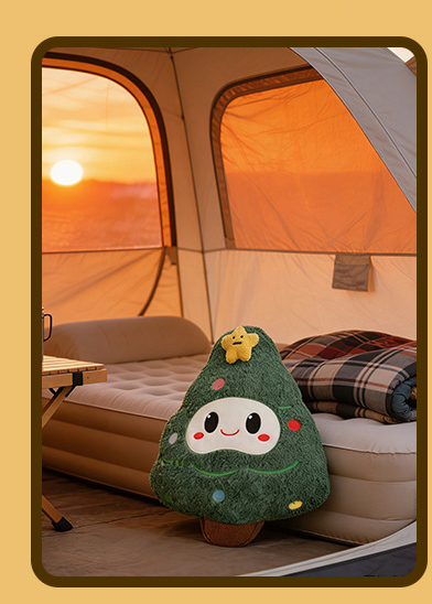 Christmas Tree Plush Pillow - Image 4