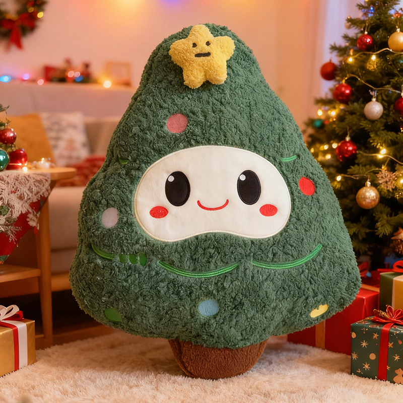 Christmas Tree Plush Pillow - Image 6