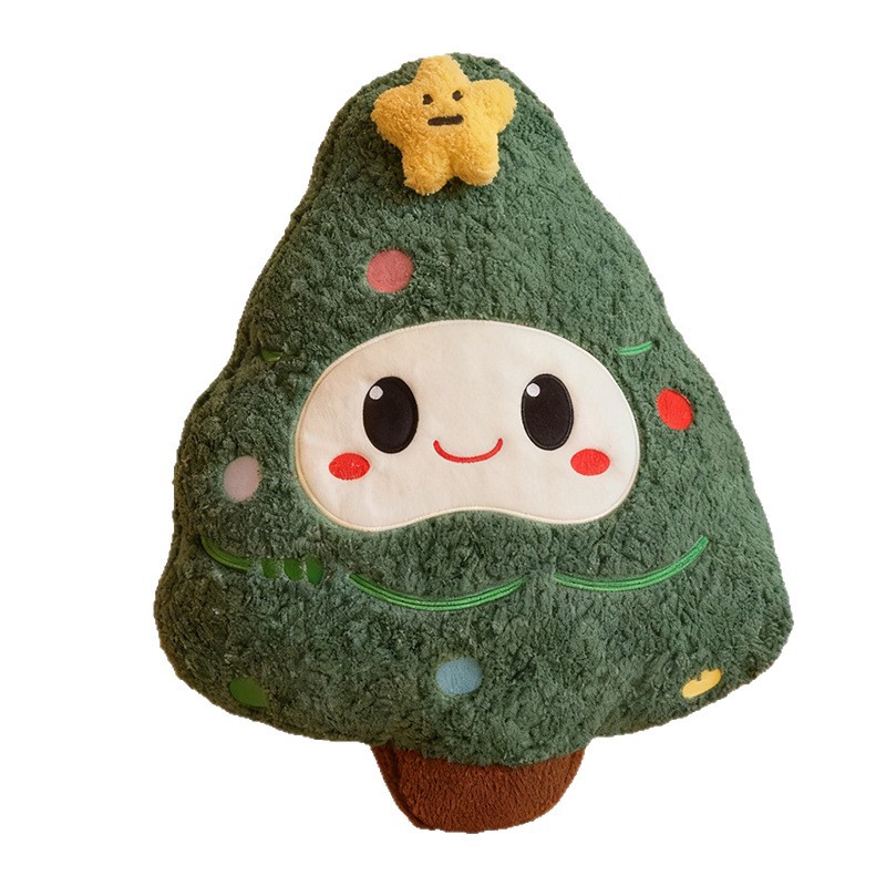 Christmas Tree Plush Pillow