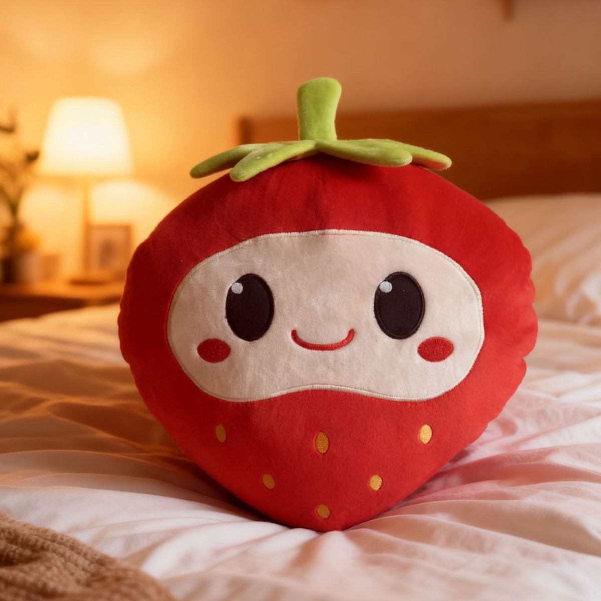 Strawberry Plush Pillow - Image 3