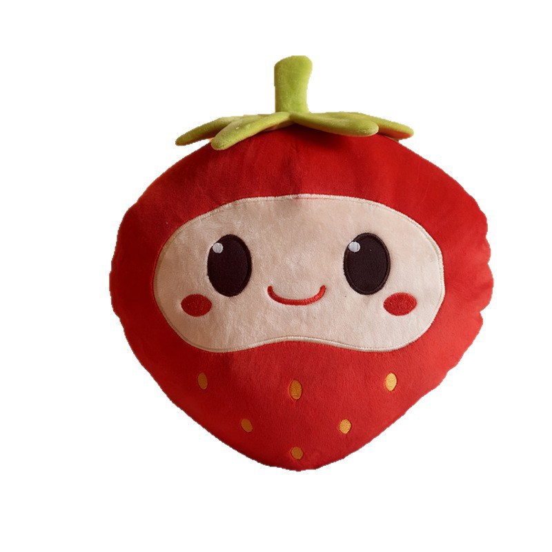 Strawberry Plush Pillow
