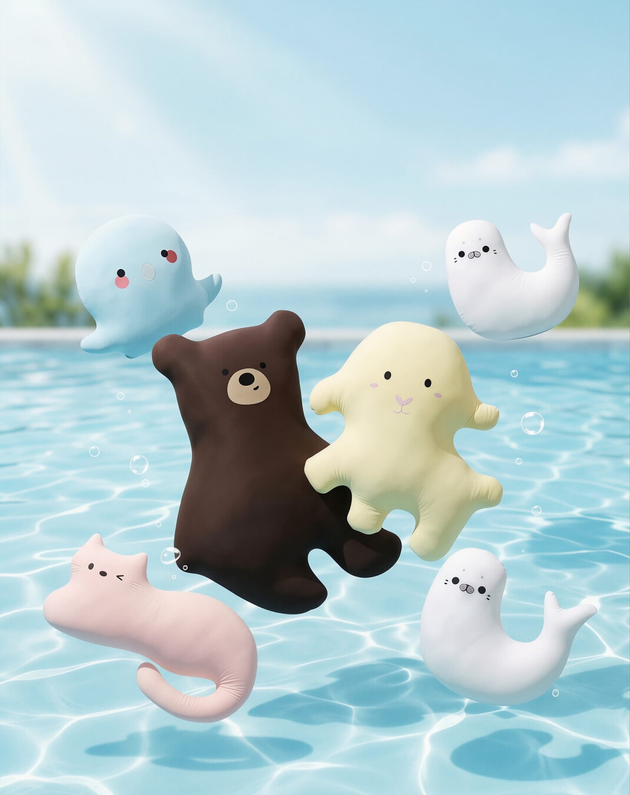 Cute animal shaped throw pillows for nap - bulk plush cushion supplier