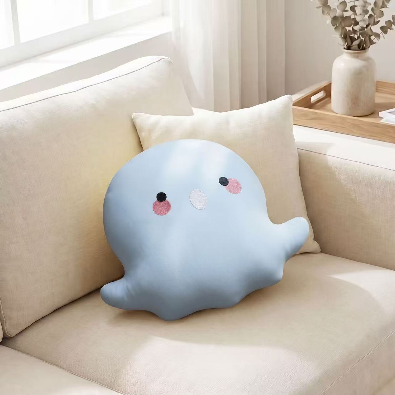 Lulu animal nap throw pillow - soft plush stuffed cushion 40x34cm