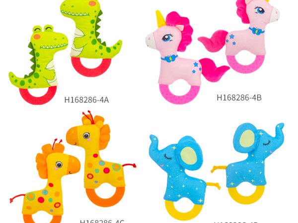 Newborn Grasping Training Rattle Toy